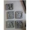 Image 5 : Power Rangers Metal Mold Plates, Beer Chiller Bin, Stainless Steel Teapots, Misc.