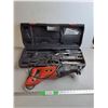Image 1 : King Canada Variable Speed Oscillating Reciprocating Saw- Powers On, Blades  & Case, Pickup Pref'd
