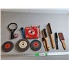 Image 1 : Grinding Wheels, Wire Brushes, Magnifying Glass, Misc.