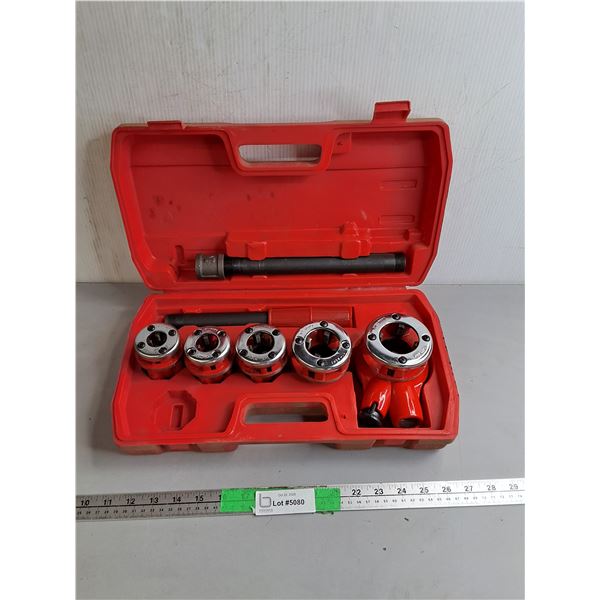 Ratchet Pipe Threader Kit