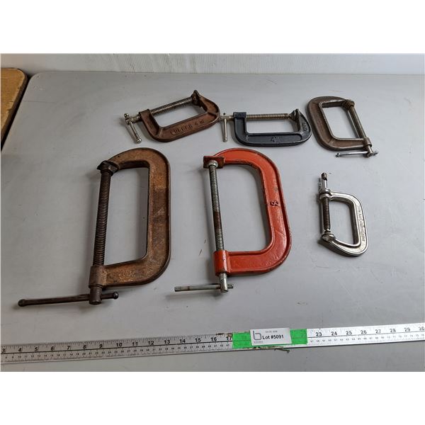C Clamps up to 8"