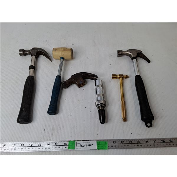 Rubber Mallet, Hammers & Impact Driver
