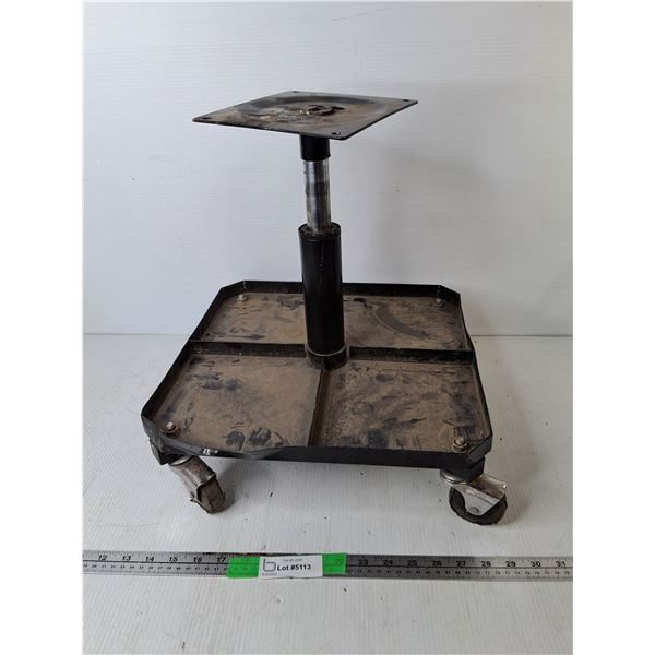 Rolling Garage Stool Base -As Is,  Can't Ship