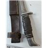 Image 2 : Well-Sharpened Richard Herder Knife with Decorated Sheath As-Is
