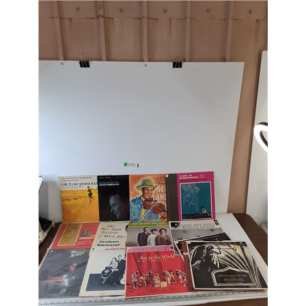 (17) Vinyl Records, Glenn Yarbrough, Ned Landry, Mahalia Jackson, Graham Townsend, Morris Albert