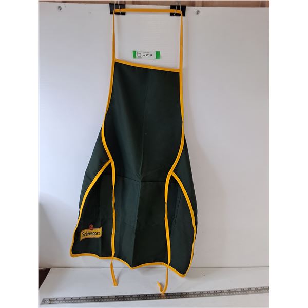 Schweppes Drink Brand Green Apron