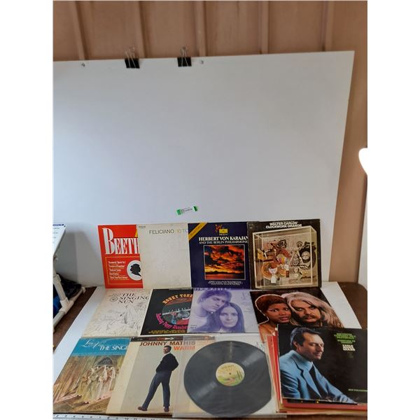 (17) Vinyl Records, Beethoven, Herbert von Karajan, Dolly Parton