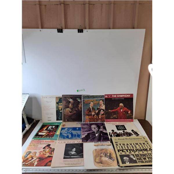 (12+) Vinyl Records,  Erik Satie, Pablo Casals, Gaby Haas, Guiomar Novaes