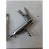 Image 5 : Small Pewter Statue of Liberty, Pocketknife, Belt Buckle, Heart Keychain