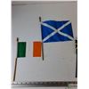 Image 2 : (5) Handheld Flag, Royal Scottish Standard, Ireland, South Africa, Vanatu, Scotland