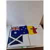 Image 1 : (3) Handheld Flags, Australia, Nunavut, Scotland