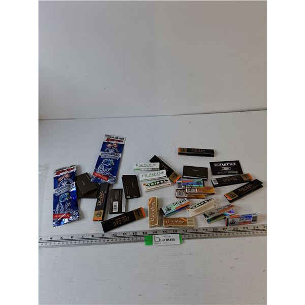 Assorted Rolling Papers, Hemp Wraps, All As-Is