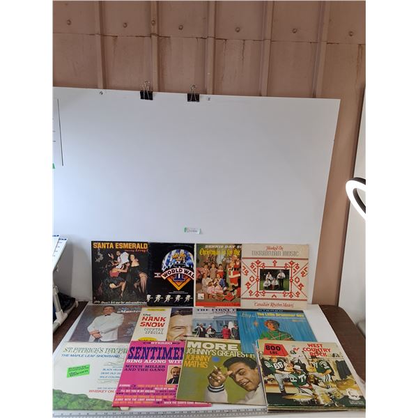 (15+) Vinyl Records, Santa Esmeralda, Hank Snow, Johnny Mathis, Mitch Miller & The Gang