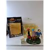 Image 1 : Three Stooges Animated Golf Scene Statue with Box, AC/DC Adapter All Untested As-Is
