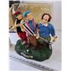 Image 2 : Three Stooges Animated Golf Scene Statue with Box, AC/DC Adapter All Untested As-Is