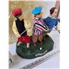 Image 3 : Three Stooges Animated Golf Scene Statue with Box, AC/DC Adapter All Untested As-Is