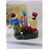 Image 4 : Three Stooges Animated Golf Scene Statue with Box, AC/DC Adapter All Untested As-Is