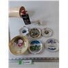 Image 4 : Lewis & Clark Painting Print, Plastic Horn, (6) Commemorative Plates & Teacup No Shipping