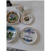 Image 6 : Lewis & Clark Painting Print, Plastic Horn, (6) Commemorative Plates & Teacup No Shipping