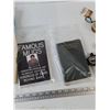Image 7 : Trans-Canada Carry Bag, (2) Short Ethernet Cables, (2) Captain Morgan Souvenirs, (2) Books, Misc