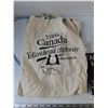 Image 8 : Trans-Canada Carry Bag, (2) Short Ethernet Cables, (2) Captain Morgan Souvenirs, (2) Books, Misc