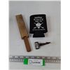 Image 5 : Traction Control Untested As-Is, Captain Morgan Drink Sleeve, (2) Bottle Openers, Hitch Ring, Tools