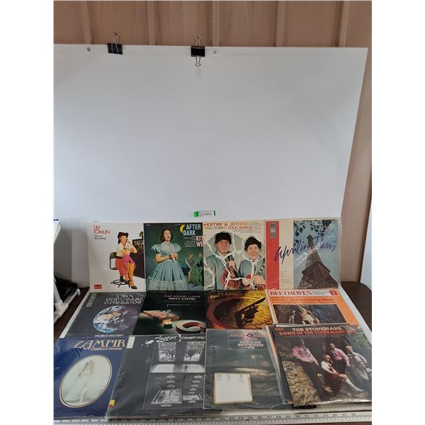 (12+) Vinyl Records , Beethoven, Zamfir, Lily Tomlin, Perry Como