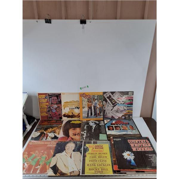 (12+) Vinyl Records,  Johnny Horton, Donny Osmond, Eddy Arnold, Jim Hinkle
