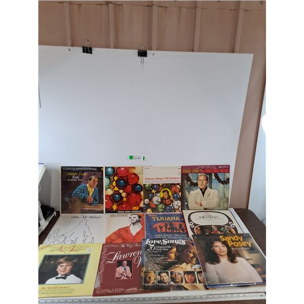 (12+) Vinyl Records, Aled Jones, Perry Como, Sandy Posey, Harry Belafonte, Christmas Music