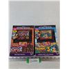 Image 1 : Sega Genesis Sonic 3 Sealed and Super Street Fighter 2 Opened CIB Diorama Sets