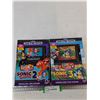 Image 1 : Sega Genesis Sonic 2 Sealed and 3 Opened Diorama Sets