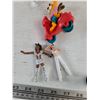Image 10 : Fisher-Price S'getti Scatter Toy with Box as-Is, (2) Garfield Moped Toys, (4) Fraggle Rock Toy Cars