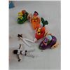 Image 11 : Fisher-Price S'getti Scatter Toy with Box as-Is, (2) Garfield Moped Toys, (4) Fraggle Rock Toy Cars