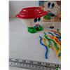Image 2 : Fisher-Price S'getti Scatter Toy with Box as-Is, (2) Garfield Moped Toys, (4) Fraggle Rock Toy Cars
