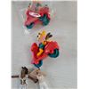 Image 9 : Fisher-Price S'getti Scatter Toy with Box as-Is, (2) Garfield Moped Toys, (4) Fraggle Rock Toy Cars
