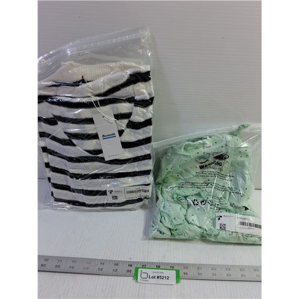 Womens Sweater (Sz. M), Girl Dress (3-4 Years Old) - Sweater Sealed