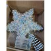 Image 2 : Assorted Battery Powered Christmas Tree Toppers - 10"