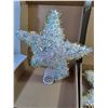 Image 3 : Assorted Battery Powered Christmas Tree Toppers - 10"