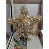 Image 4 : Assorted Battery Powered Christmas Tree Toppers - 10"