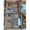 Image 3 : Assorted Battery Powered Christmas Tree Toppers - 6"