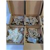 Image 2 : Assorted Battery Powered Christmas Tree Toppers - 6"