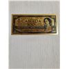 Image 4 : Decorative Gold Foil Novelty Banknotes Featuring Queen Elizabeth II" Devil Face"-cannot authenticate