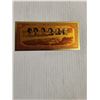 Image 6 : Decorative Gold Foil Novelty Banknotes Featuring Queen Elizabeth II" Devil Face"-cannot authenticate