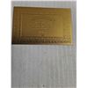 Image 7 : Decorative Gold Foil Novelty Banknotes Featuring Queen Elizabeth II" Devil Face"-cannot authenticate