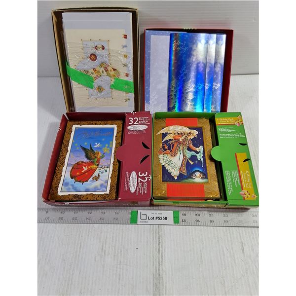 (4) Boxes of Christmas Cards