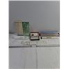 Image 1 : (4) Rulers,Sliding Ruler,Microscope Slides,Assorted Drafting Stencils