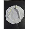 Image 2 : (1) White Pleated Cloth Chef's Hat-Mannequin Not Included