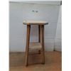 Image 1 : .*Wooden Table w/ Shelf (17.5x17.5x34.5), Pickup Only