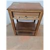 Image 5 : *Table w/ Shelf & Drawer (23x15x27") - (3) Small Pillows, Pickup Only
