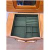 Image 3 : *Wooden Jewelry Armoire-(5) Drawers, (2) Side Compartments,Top Compartment - 18.5x37x12.5", PU Only